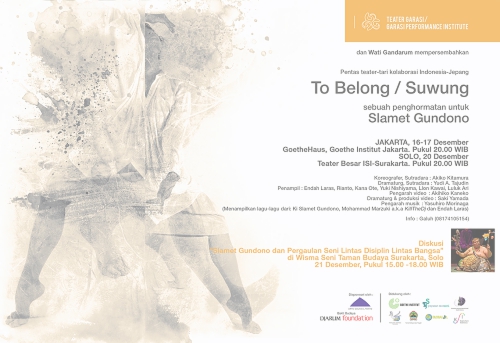 To Belong / Suwung performance in Indnesia